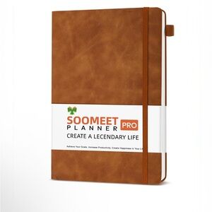 SOOMEET Planner Pro 200 Pages Lined Journal Notebook